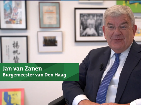 Interview burgemeester Jan van Zanen